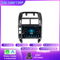 Autoradio CarPlay Volkswagen Polo 4 (2004-2009) – Écran QLED 9 pouces, Android 16, jusqu'à 12 Go + 256 Go, vue 34
