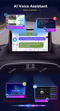 Autoradio CarPlay Renault Kangoo (2009-2018) – Écran 9 pouces, Android 16, jusqu'à 16 Go + 512 Go, vue 12