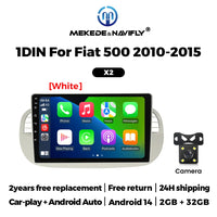 Autoradio CarPlay Fiat 500 (2010-2015) – Écran 9 pouces IPS, Android 14, jusqu'à 2 Go + 32 Go, vue 41