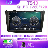 Autoradio CarPlay Mazda 3 BL (2009-2013) – Écran 9 pouces, jusqu'à 12 Go + 256 Go, vue 38
