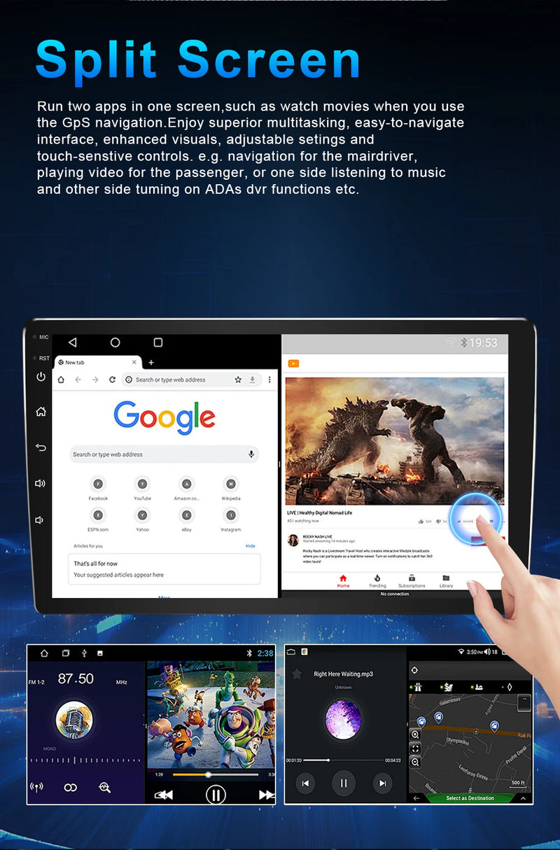 Autoradio CarPlay Hyundai ix20 (2010-2023) – Écran 9 pouces, jusqu'à 12 Go + 256 Go, vue 28