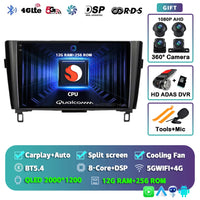 Autoradio CarPlay Nissan Qashqai J11 et X-Trail T32 (2014-2020) – Écran QLED, jusqu'à 16 Go + 512 Go, vue 19