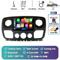 Autoradio CarPlay Renault Master, Nissan NV400 et Opel Movano (2010-2015) – Écran 9 pouces, Android 16, vue 11