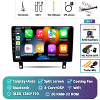 Autoradio CarPlay Opel Antara (2006-2017) – Écran QLED, Android 16, vue 27