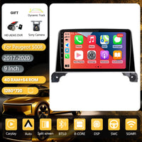 Autoradio CarPlay Peugeot 3008 et 5008 (2017-2020) – Écran 9 pouces, Android 16, vue 14