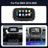 Autoradio CarPlay Fiat 500X (2014-2020) – Écran IPS 7 pouces, jusqu'à 8 Go + 256 Go, vue 9