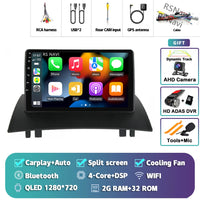 Autoradio CarPlay Renault Mégane 2 (2002-2009) – Écran 9 pouces, jusqu'à 16 Go + 512 Go, vue 36