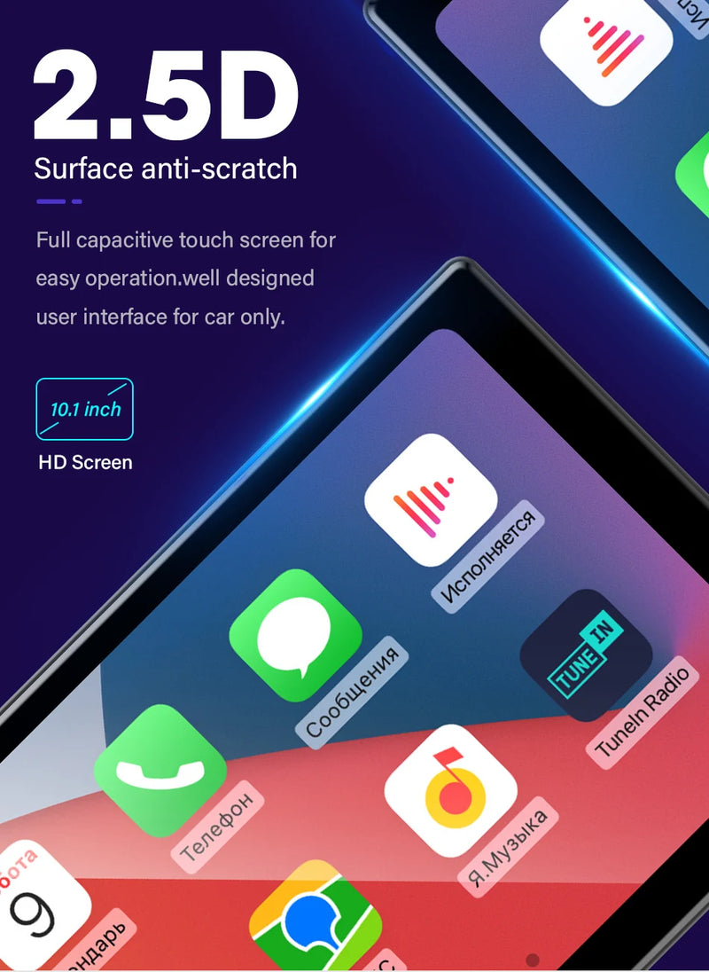 Écran CarPlay Portable 10,1 Pouces – Sans Fil, Dashcam 4K en Option, vue 11