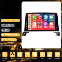 Autoradio CarPlay Peugeot 3008 et 5008 (2017-2020) – Écran 9 pouces, Android 16, vue 9