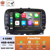 Autoradio CarPlay Fiat 500 (2016-2019) – Écran 7 pouces QLED, jusqu'à 8 Go + 256 Go, vue 30