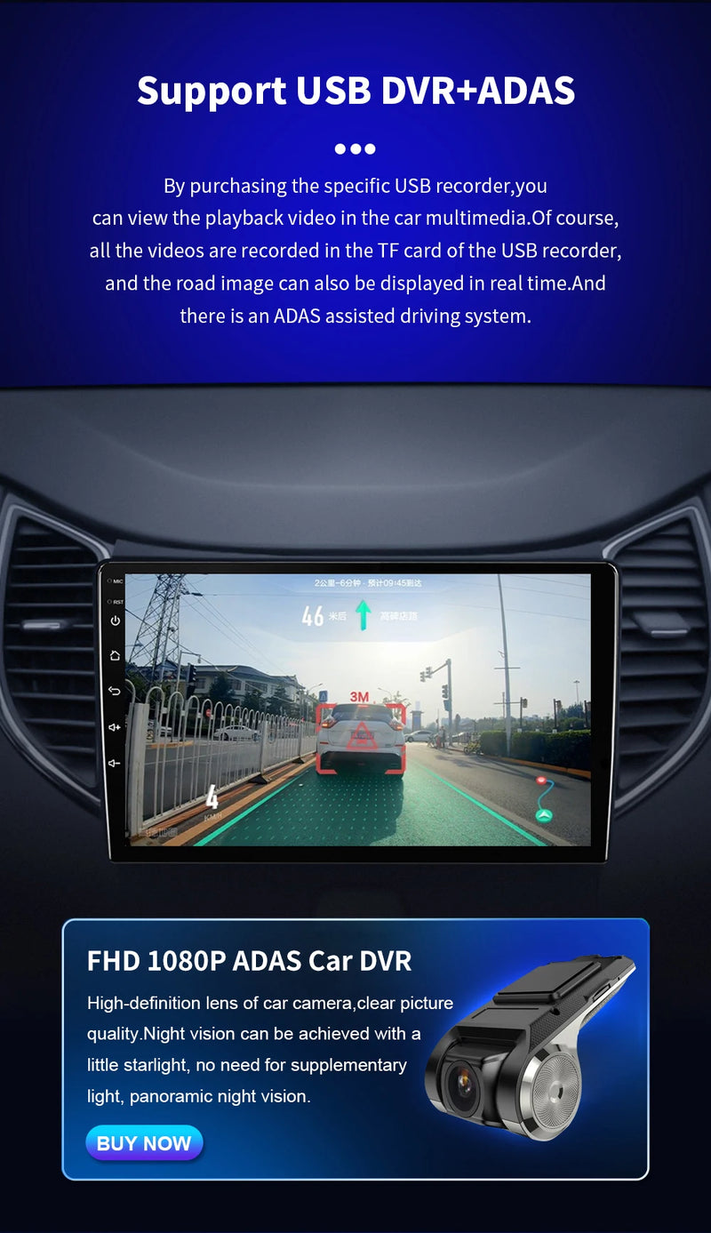 Autoradio CarPlay Chevrolet Captiva (2008-2012) – Écran 9 pouces sans fil, jusqu'à 16 Go + 512 Go, vue 27