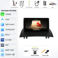 Autoradio CarPlay Renault Mégane 2 (2002-2009) – Écran 9 pouces, jusqu'à 16 Go + 512 Go, vue 27