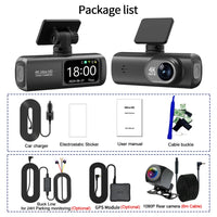 Dashcam 4K Wi-Fi Double Caméra – Écran 1,47 Pouce, GPS en Option, Kit Parking 24 h, vue 16