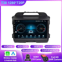 Autoradio CarPlay Kia Sportage 3 SL (2010-2016) – Écran QLED 9 pouces, jusqu'à 12 Go + 256 Go, vue 9