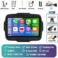 Autoradio CarPlay Jeep Renegade (2016-2020) – Écran 9 pouces, jusqu'à 16 Go + 512 Go, vue 51