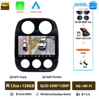 Autoradio CarPlay Jeep Compass et Patriot (2010-2016) – Écran QLED, sans fil, vue 15