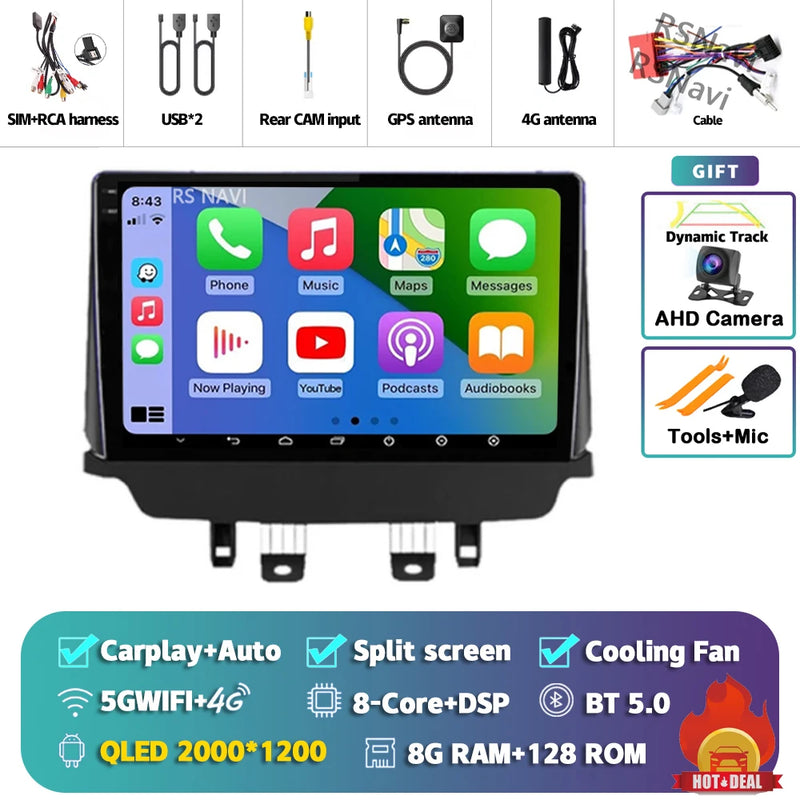 Autoradio CarPlay Mazda CX-3 (2014-2021) – Écran 9 pouces, jusqu'à 16 Go + 512 Go, vue 51