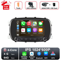Autoradio CarPlay Fiat 500X (2014-2020) – Écran IPS 7 pouces, jusqu'à 8 Go + 256 Go, vue 27