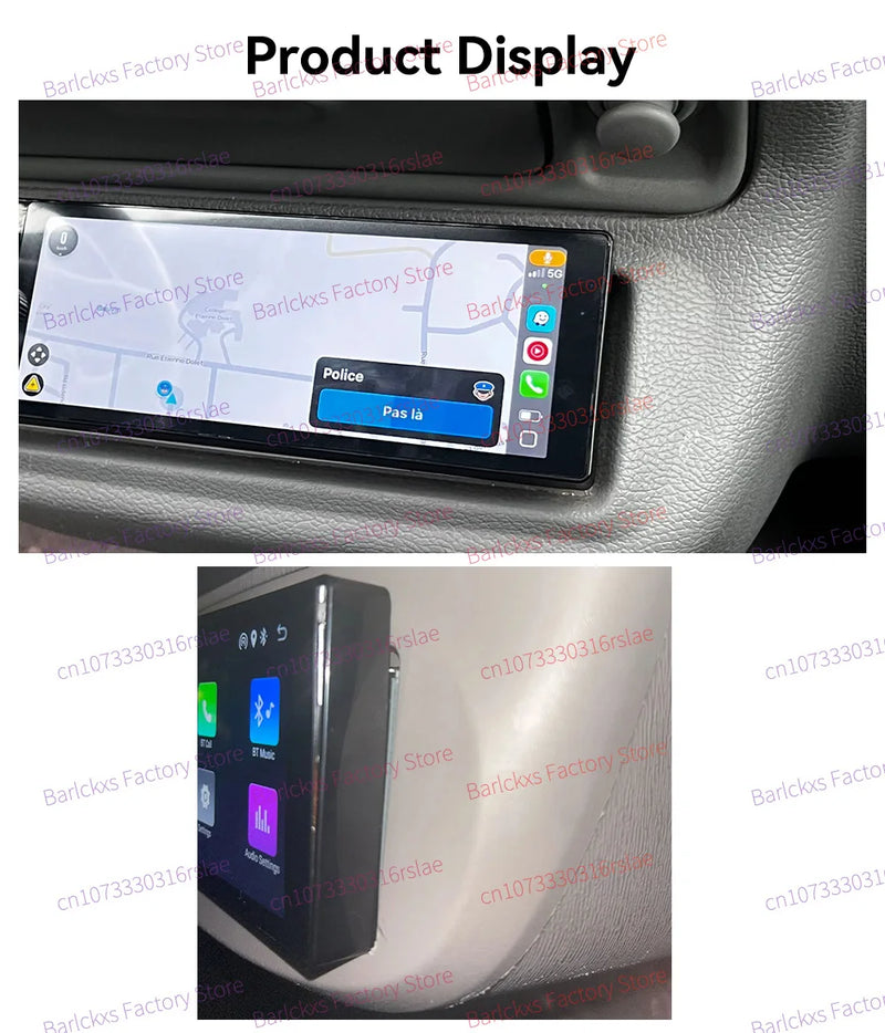 Autoradio CarPlay Renault Twingo 2 (2007-2016) – Écran 6,86 pouces 1 DIN, jusqu'à 4 Go + 64 Go, vue 11