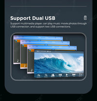 Autoradio CarPlay 2 DIN Universel – Écran 9 ou 10 Pouces, Sans Fil, Linux, vue 11