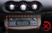 Autoradio CarPlay Renault Twingo 2 (2007-2016) – Écran 6,86 pouces 1 DIN, jusqu'à 4 Go + 64 Go, vue 8