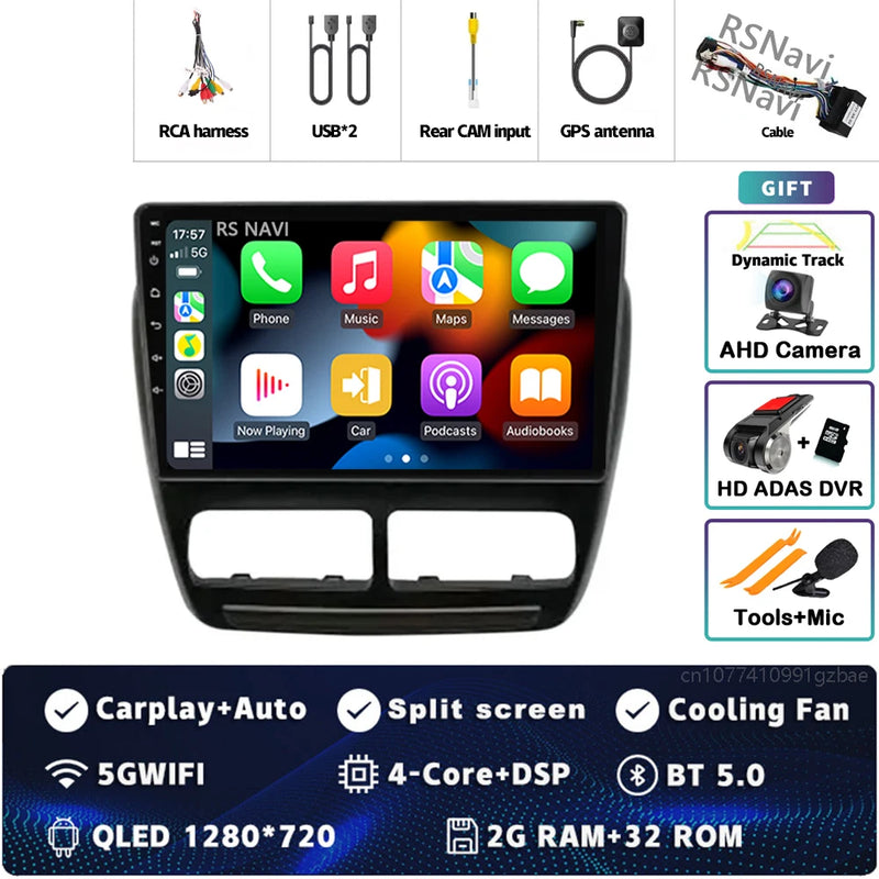 Autoradio CarPlay Fiat Doblo (2010-2015) – Écran 9 pouces sans fil, jusqu'à 16 Go + 512 Go, vue 18