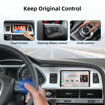 Interface CarPlay Android Auto pour Audi A6 et Q7 MMI 3G