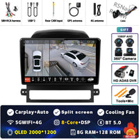 Autoradio CarPlay Chevrolet Captiva (2008-2012) – Écran 9 pouces sans fil, jusqu'à 16 Go + 512 Go, vue 39