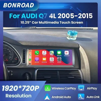 Autoradio pour Audi Q7 4L 2005-2015, Écran 10,25 Pouces, CarPlay