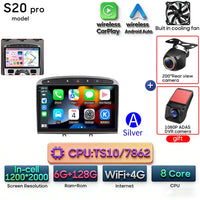 Autoradio CarPlay Peugeot 308, RCZ et 408 – Écran 9 pouces, Android 16, vue 19