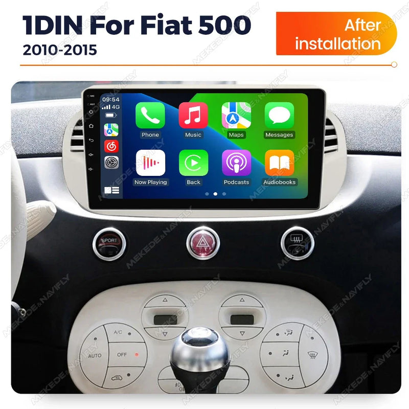 Autoradio CarPlay Fiat 500 (2010-2015) – Écran 9 pouces IPS, Android 14, jusqu'à 2 Go + 32 Go, vue 8
