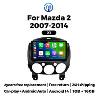 Autoradio CarPlay Mazda 2 (2007-2014) – Écran 9 pouces sans fil, Android 14, 2 Go + 32 Go, vue 10