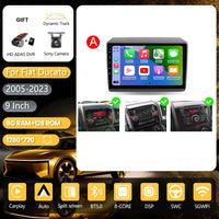 Autoradio CarPlay Fiat Ducato, Peugeot Boxer et Citroën Jumper (2007-2015) – Écran 9 pouces, jusqu'à 16 Go + 256 Go, vue 41