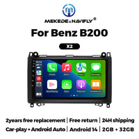 Autoradio CarPlay Mercedes Classe B W245, Vito W639 et Sprinter (2004-2016) – Écran 9 pouces, vue 8