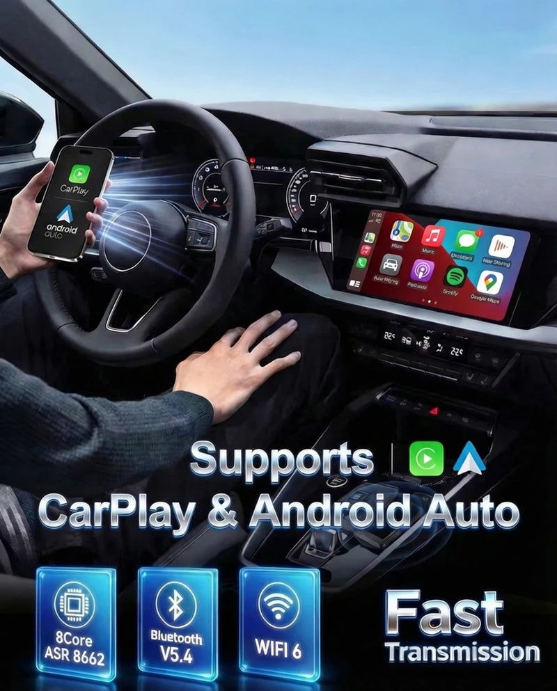 Autoradio CarPlay Peugeot 407 (2004-2011) – Android 16, boîtier CAN bus fourni, jusqu'à 8 Go + 256 Go, vue 17