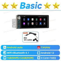 Autoradio CarPlay Renault Twingo 2 (2007-2016) – Écran 6,86 pouces 1 DIN, jusqu'à 4 Go + 64 Go, vue 35