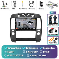 Autoradio CarPlay Nissan Navara D40 (2004-2010) – Écran 9 pouces, Android 16, vue 42