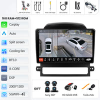 Autoradio CarPlay Chevrolet Captiva (2008-2012) – Écran 9 pouces sans fil, jusqu'à 16 Go + 512 Go, vue 42