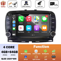 Autoradio CarPlay Fiat 500 (2016-2019) – Écran 7 pouces QLED, jusqu'à 8 Go + 256 Go, vue 34
