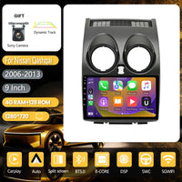 Autoradio CarPlay Nissan Qashqai J10 (2006-2013) – Écran 9 pouces, jusqu'à 16 Go + 256 Go, vue 16