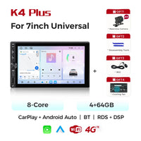 Autoradio CarPlay 2 DIN Universel – Écran 7 Pouces, Android, 2 Go ou 4 Go, vue 32
