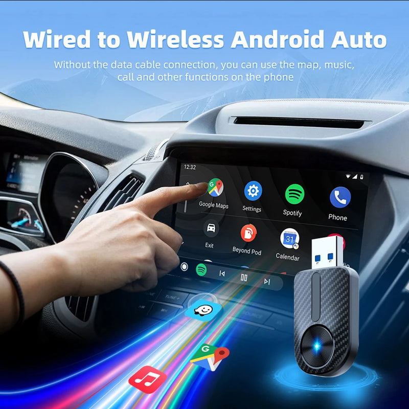 Adaptateur CarPlay Sans Fil USB 2 en 1 – 7 Modèles au Choix, Bluetooth 5.4, Wi-Fi 5,8 GHz, vue 22