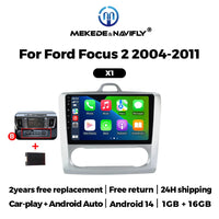Autoradio CarPlay Ford Focus 2 (2004-2011) – Écran 9 pouces, sans fil, vue 11