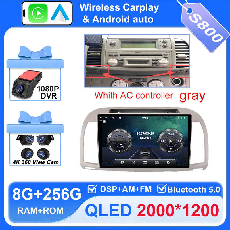 Autoradio CarPlay Nissan Micra K12 (2002-2010) – Écran 9 pouces, jusqu'à 12 Go + 256 Go, vue 31