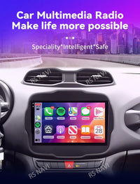Autoradio CarPlay Jeep Renegade (2016-2020) – Écran 9 pouces, jusqu'à 16 Go + 512 Go, vue 8