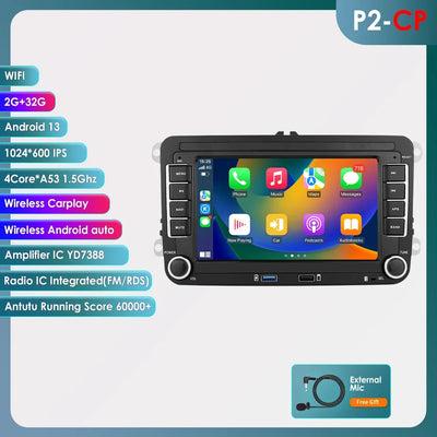 Volkswagen Autoradio Android Multimédia GPS Golf Polo Passat
