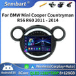 Autoradio CarPlay Mini Cooper R56 et Countryman R60 (2011-2014) – Écran QLED, GPS, DSP