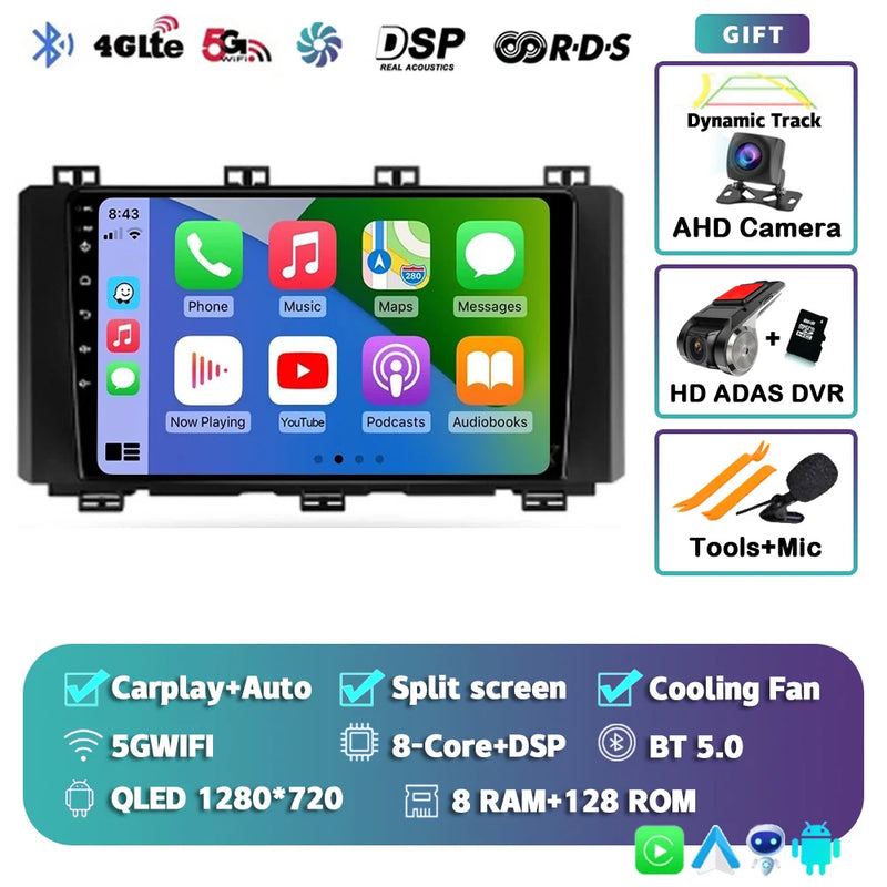 Autoradio CarPlay Seat Ateca et Cupra Ateca (2016-2021) – Écran 9 pouces, Android 16, vue 41