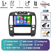 Autoradio CarPlay Nissan Navara D40 (2004-2010) – Écran 9 pouces, Android 16, vue 34