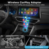 Adaptateur CarPlay Sans Fil USB-C 2 en 1 – CarPlay et Android Auto, 29 mm, Wi-Fi 5 GHz, vue 3
